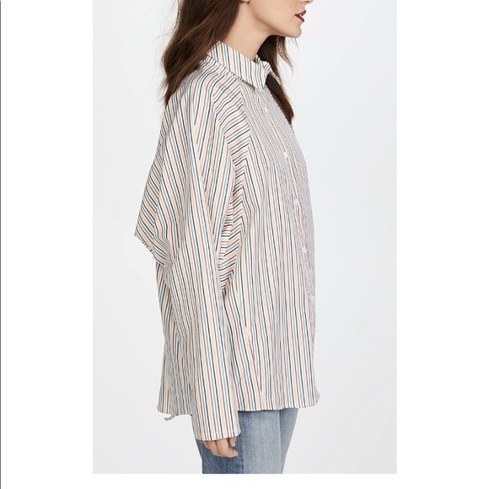 Petersyn Bromley Button Down Shirt Rainbow - Picture 3 of 7